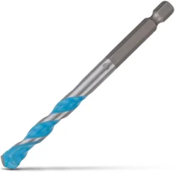 BOSCH 8.0 X 100mm 1/4-Hex TCT Multi-Purpose Drill Bit - MULTICONSTRUCTION