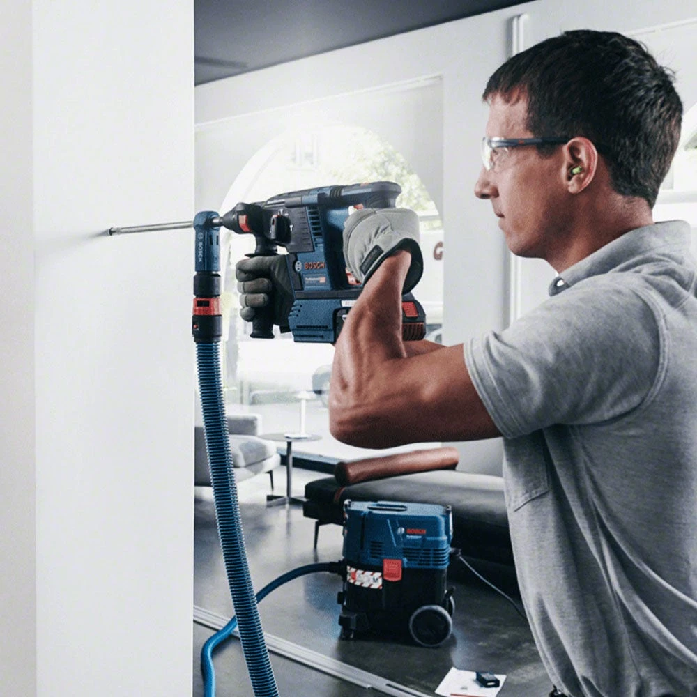 BOSCH 22 X 450mm 4-Cutter SDS-Plus TCT Dust Extraction Hammer Drill Bit - SPEEDCLEAN - Image 3