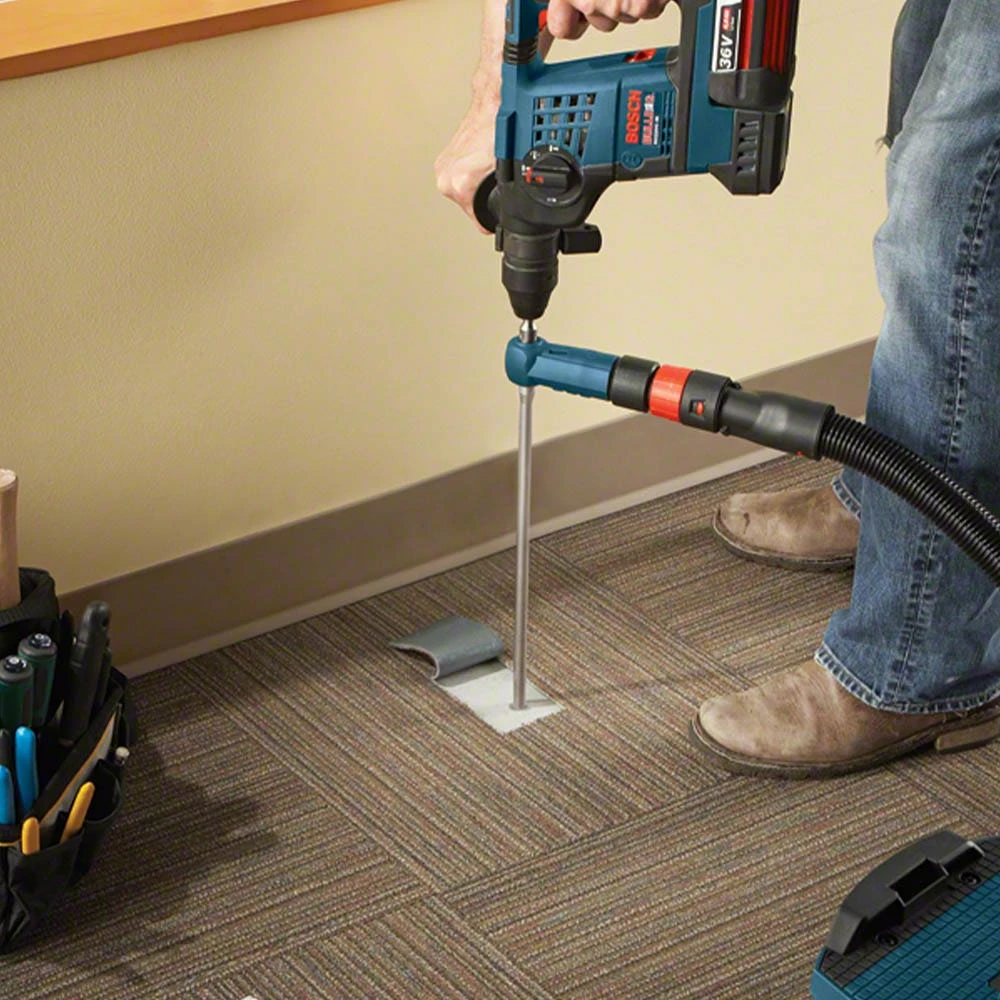 BOSCH 24 X 450mm 4-Cutter SDS-Plus TCT Dust Extraction Hammer Drill Bit - SPEEDCLEAN - Image 4