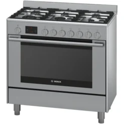 Bosch Serie 6 90 Cm Dual Fuel Range Freestanding Cooker HSB738357A