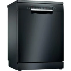 Bosch Serie 4 60cm Freestanding Dishwasher Black Inox SMS4HVB01A