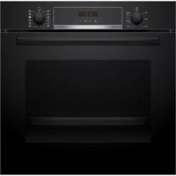 Bosch Serie 4 60cm Built-in Oven With Added Steam Function Black HRA574EB0A