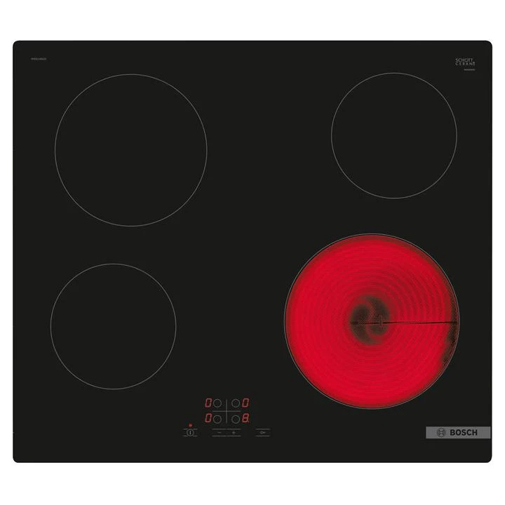 Bosch Serie 4 Electric Cooktop 60 Cm Black PKE611BA2A