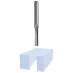 Bosch 86010M Solid Carbide 0.6cm X 2.5cm Straight 0.6cm Shank Router Bit