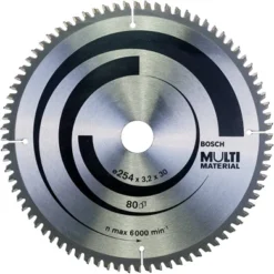 Bosch 2608640450 254mm X 30mm X 80t Multi Material Circular Saw Blade