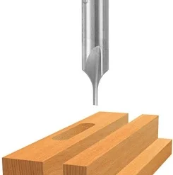 Bosch 85091 High Speed Steel Single Flute Straight Bit, 0.2cm