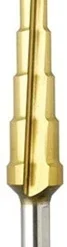 Bosch SDT6 0.5cm . To 1.3cm . Titanium-Coated Step Drill Bit