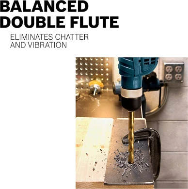 Bosch TI2148 0.8cm . X 12cm . Titanium-Coated Drill Bit - Image 4