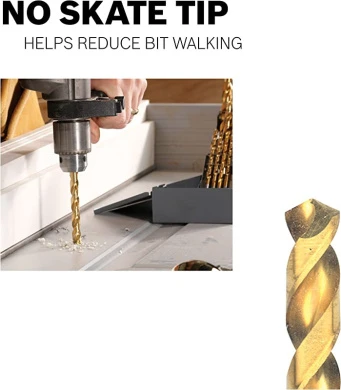 Bosch TI2148 0.8cm . X 12cm . Titanium-Coated Drill Bit - Image 5