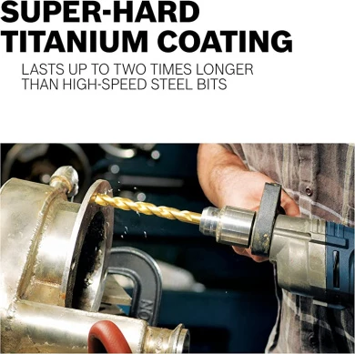 Bosch TI2148 0.8cm . X 12cm . Titanium-Coated Drill Bit - Image 6