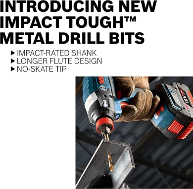 Bosch TI2148 0.8cm . X 12cm . Titanium-Coated Drill Bit - Image 7