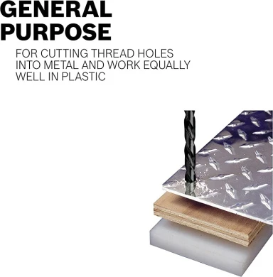 Bosch BL2643 0.6cm . X 15cm . Extra Length Aircraft Black Oxide Drill Bit - Image 7