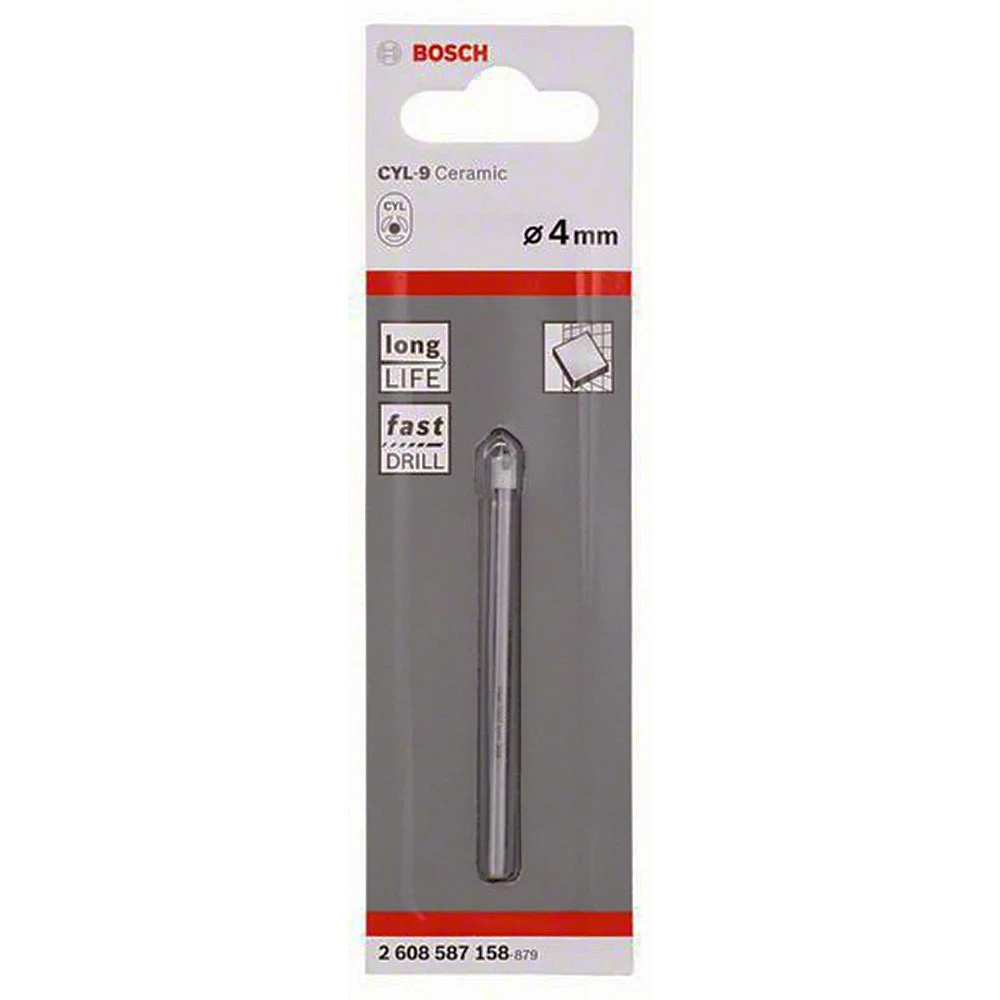 BOSCH 4.0 X 70mm TCT Glass & Tile Drill Bit - CYL-9 CERAMIC - Image 2