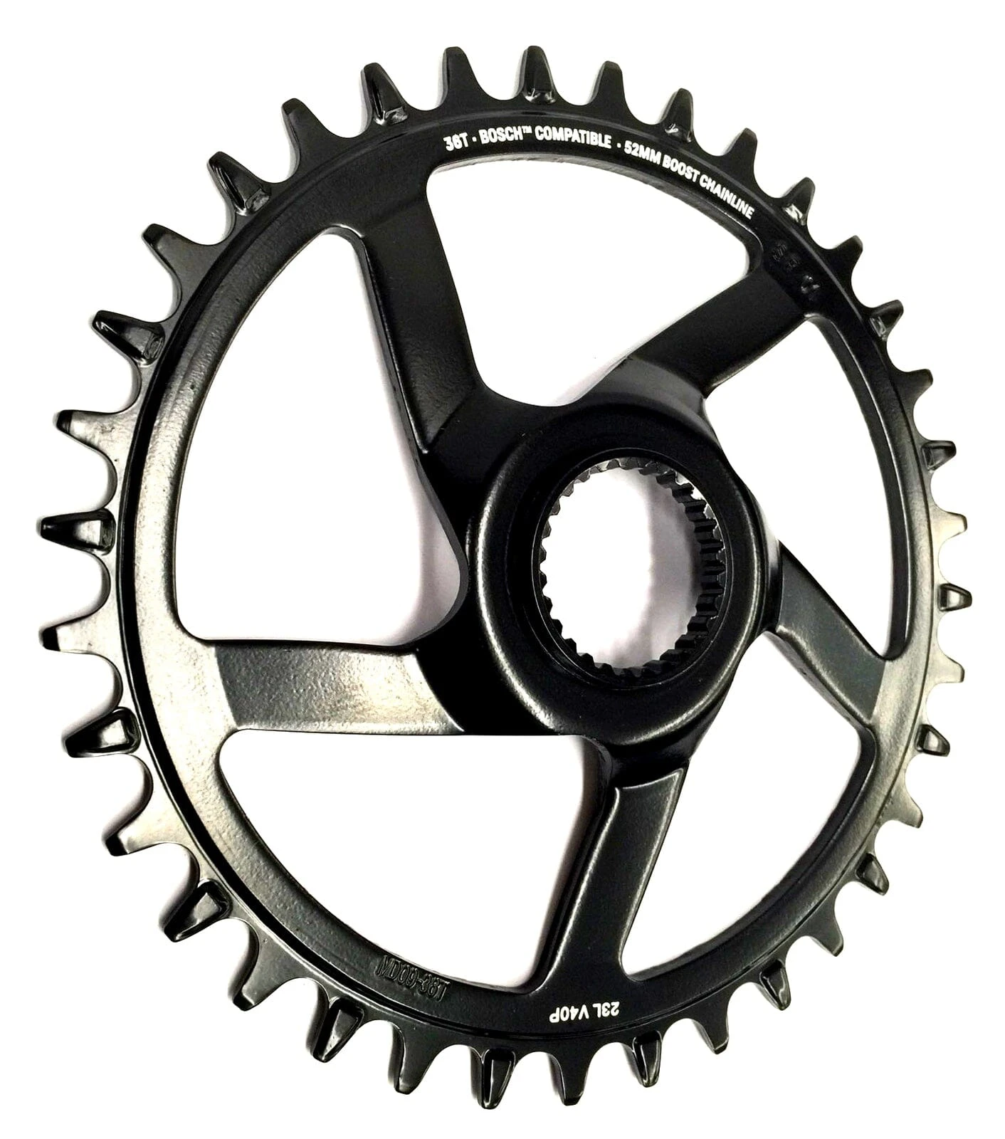 Bosch E*thirteen Chainring E*spec Steel Direct Mount 36t Bosch Cx Gen4 Black
